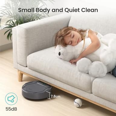 Lefant M210 Pro Robot Vacuum Cleaner, Slim and Quiet, 3 Suction Levels, 6 Cleaning Modes, Schedule Time, WiFi/APP/Alexa, 120-Min Runtime, Self-Charging, Perfect for Pet Hair and Hard Floors - Image 8