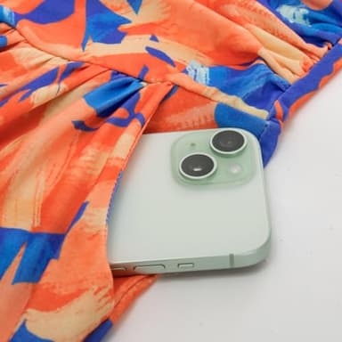 Women's 2024 Summer Bohemian Floral Printed Strapless Beach Party Long Maxi Dress Blue Orange - Image 3