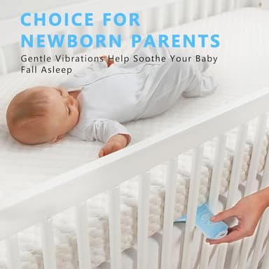 CHICWAY Baby Vibrating Soother, Baby Sleep Soother, Crib Vibrating Soother, 3 Vibration Modes, Help Baby Sleep, Crib Soother, Newborn Baby Essentials, Registry Gift, Shower Gift - Image 4