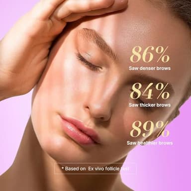 VieBeauti Eyebrow Growth Serum: Eyebrow Serum to Grow Brows with Advanced Formula to Boost Longer Fuller and Thicker Looking Eyebrows 3mL - Image 3