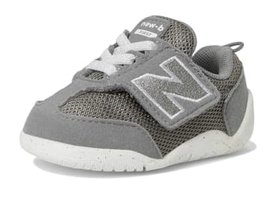 New Balance Baby New-b First V1 Sneaker, Harbor Gray/White, 3 X-Wide US Unisex Infant - Image 7