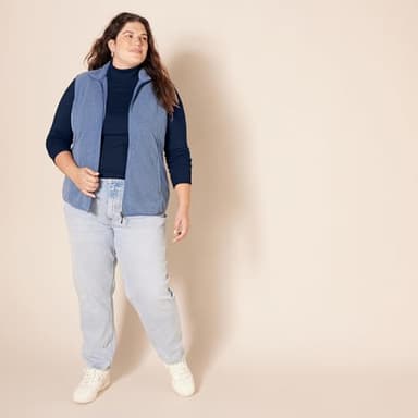 Amazon Essentials Women's Classic-Fit Lightweight Long-Sleeve Turtleneck Sweater (Available in Plus Size), Navy, Small - Image 8