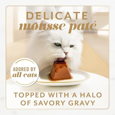 Fancy Feast Gems Pate Cat Food Mousse and a Halo of Savory Gravy Wet Cat Food Variety Pack - (Pack of 12) 4 oz. Boxes - Image 2