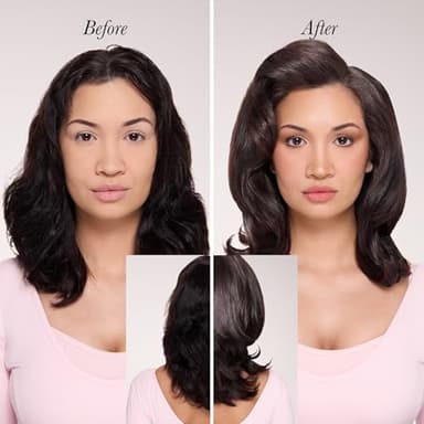 L'ANGE Hair Le Volume Elevé 65MM 2-in-1 Titanium Brush Dryer | Dry and Style | Unique Teardrop Shape Barrel | 3 Heat Settings | 360° Vented Airflow | Ionic Technology for Frizz-Free Styling (Blush) - Image 5
