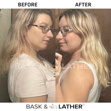 Bask & Lather Scalp Stimulator Hair Growth Oil, Cold Pressed Mint and Rosemary Blend with Grapeseed for Hair Growth, Organic Natural Leave in, All Hair Types, 2 Fl Oz - Image 6