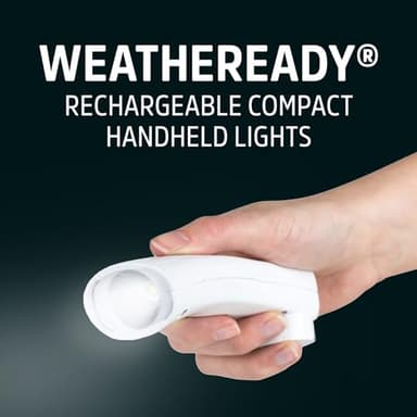 Energizer Auto-On LED Flashlights Rechargeable (3-Pack) for Home Power Failure, Plug in LED Flashlight for Power Outage, Night Light, Hurricane Preparedness - Image 2