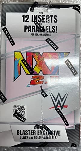 2022 Panini NXT WWE Blaster Box Factory Sealed 90 Cards Per Box 6 Packs Per Box 15 Cards Per Pack New in The Box - Image 4