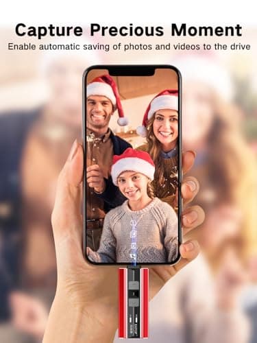 EATOP 512GB Flash Drive Intended for iPhone iPad Android and Computers, 4 in 1 Photo Stick for Phone Memory Storage Easily Backup Photos Videos, Plug and Play, No Application Required (Red) - Image 6