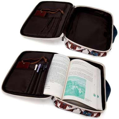 Montana West Bible Covers for Women Men with Leather Bookmark Carrying Book Case Church Bag Outdoor Protective - Image 3
