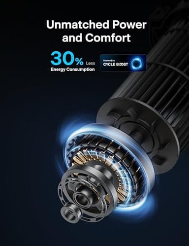PELONIS 40 inch Bladeless Tower Fan for Bedroom, Standing Fan with Remote Control, 26ft/s, 90° Oscillation, 3 Speed Settings, 27 Db, 3 Modes, 15-Hour Timer, LED Display, Fan that Blows Cold Air, Grey - Image 6