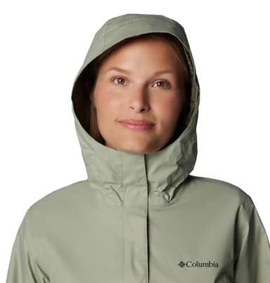 Columbia Womens Arcadia II Waterproof Rain Jacket, Safari, Large - Image 5