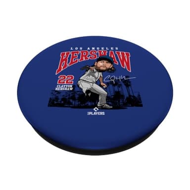 Clayton Kershaw | Los Angeles MLB Player League | MLBKER4042 PopSockets Adhesive PopGrip - Image 2