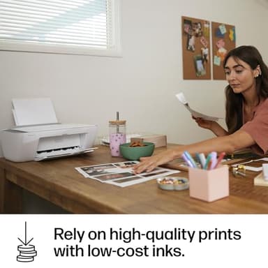 HP DeskJet 2855e Wireless All-in-One Color Inkjet Printer, Scanner, Copier, Best-for-home, 3 month Instant Ink trial included, AI-enabled (588S5A) - Image 12