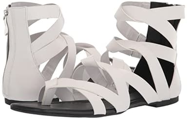 Aerosoles Women's Harper Flat Sandal, White Leather, 11 - Image 12