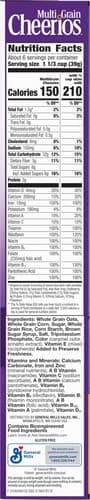 Multi Grain Cheerios, Heart Healthy Breakfast Cereal, Gluten Free, 9 oz - Image 13