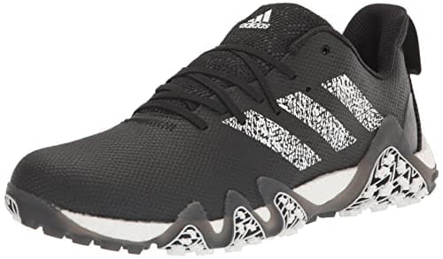adidas Men's CodeChaos 22 Spikeless Golf Shoes, Core Black/Footwear White/Grey Five, 11.5 - Image 1