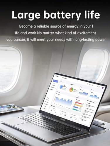 Laptop Computer with Windows 11, Intel N150 Quad-Core Processor 16GB DDR4 RAM 512GB SSD, 15.6" FHD IPS Display, WiFi,Long Battery Life, Portable Traditional Laptops for Business Office Student Home - Image 7