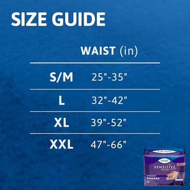 TENA Sensitive Care Overnight Incontinence Underwear for Women, XXLarge, 48 Count (New Sizing) - Image 4