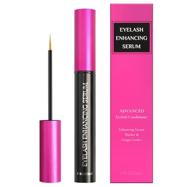 Eyelash Growth Serum with Biotin & Advanced Peptides Complex Lash Serum for Eyelash Growth Thicker & Longer, Healthy Eyelashes 5ml - Image 1