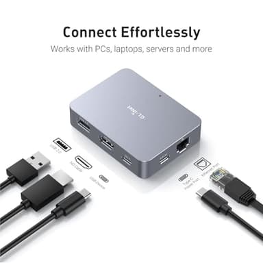 GL.iNet Comet (GL-RM1) Remote KVM Over Internet, 4K@30Hz Tailscale Support,Remote Keyboard, Video, Mouse, Install OS Via BIOS Control, Adapted KVM Switches for Home Offices,Data Center - Image 8