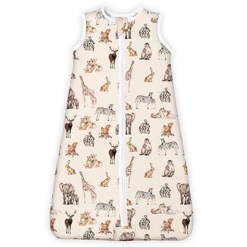 TOTBASIC Toddler Sleep Sack 1.0 TOG, Baby Wearable Blanket with 2-way Safe Zipper, Ultra Soft All Season Baby Sleeping Bag - Image 1