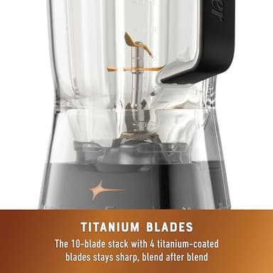 Oster Extreme Mix Blender, 1500-Watt High-Speed Countertop Blender with 64oz Jar & Auto Programs, Perfect for Smoothies, Milkshakes, Salsa - Image 5