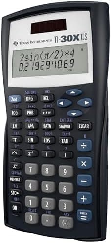 Texas Instruments TI-30XIIS Scientific Calculator, Black with Blue Accents - Image 5