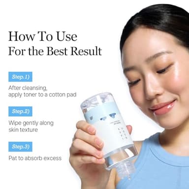 ROUND LAB 1025 Dokdo Toner 6.76 Fl Oz, Oil Control and Reduces Excess Sebum, Gentle Exfoliating Facial Toner, Deep Sea Water for Moisturization, Soft Finish Without Stickiness, Korean Skin Care - Image 9