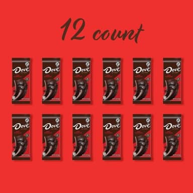 DOVE Dark Chocolate Bars, 3.30-Ounce Bar (Pack of 12) - Image 6