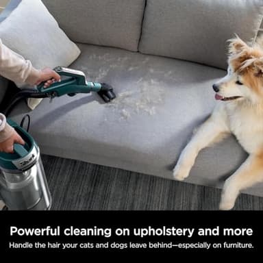 Shark POWERDETECT AZ4000 Upright Vacuum Cleaner HEPA Filter, Heavy Duty Vacuum Powerful Suction for Pet Hair Powered Lift-Away, for Carpets & Hardfloors (Renewed) - Image 6