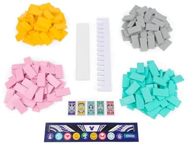 Spin Master Games Disney 100th Anniversary H5 Domino Creations 200 Dominoes & Accessories Domino Artist Lily Hevesh, Disney Gifts Dominoes Set for Adults & Kids Ages 5+ - Image 6
