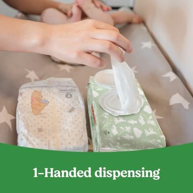 Huggies Natural Care Sensitive Baby Wipes, Unscented, Hypoallergenic, 99% Purified Water, 12 Flip-Top Packs (768 Wipes Total), Packaging May Vary - Image 7