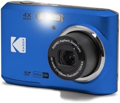 KODAK PIXPRO Friendly Zoom FZ45-BL 16MP Digital Camera with 4X Optical Zoom 27mm Wide Angle and 2.7" LCD Screen (Blue - Image 6