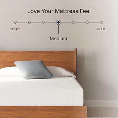 Signature Design by Ashley Queen Size Chime 12 Inch Medium Firm Memory Foam Mattress with Green Tea & Charcoal Gel for Pressure Relief, Fiberglass Free, Mattress In A Box - Image 8