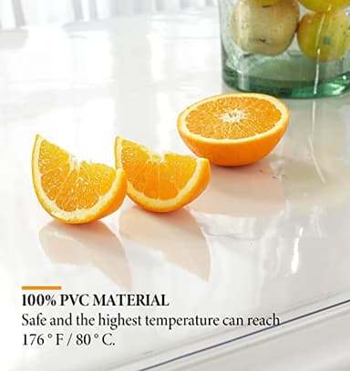 Deep Dream 1.5mm Clear Desk Cover Protector, 40×96 Inch Clear Desk Cover, Clear Desk Mat, Table Cover Tablecloth Protector Rectangle, Table Protector for Dining Room Table - Image 6