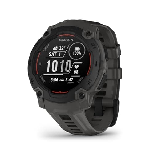Garmin Instinct® E 45mm, Rugged Outdoor GPS Smartwatch, 24/7 Health Monitoring, Wrist-Based Heart Rate, Up to 16 Days of Battery Life, Charcoal - Image 1