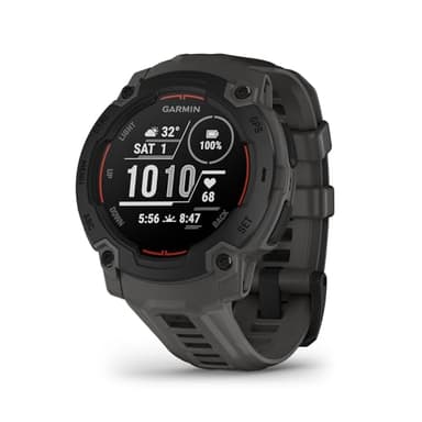 Garmin Instinct® E 45mm, Rugged Outdoor GPS Smartwatch, 24/7 Health Monitoring, Wrist-Based Heart Rate, Up to 16 Days of Battery Life, Charcoal - Image 1