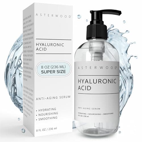 Asterwood Hyaluronic Acid Serum for Face - Plumping, Anti-Aging, Hydrating - Fragrance-Free - 8 Fl Oz - Image 1