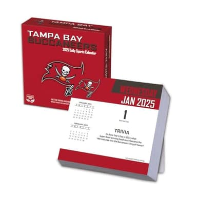 Turner Sports Tampa Bay Buccaneers 2025 Box Calendar (25998053057) - Image 1