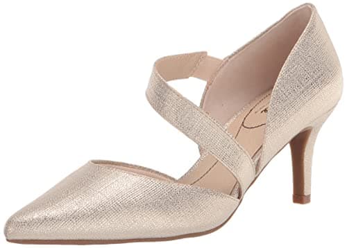 LifeStride Womens Suki Pumps Platino Gold 10 W - Image 1