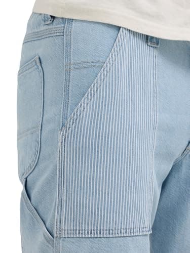 Lee Men's x HEYDUDE 9" Carpenter Short, Light Railroad Wash - Image 4