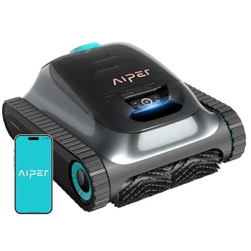 (2025 Upgrade) Aiper Scuba S1 Robotic Pool Cleaner, Wall & Waterline Cleaning, Double Filtration, Extended 180-Min Battery Life, Smart Navigation, App Support, OTA Upgrade - Image 1