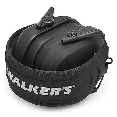 Walker's Razor Slim Passive Earmuff - Ultra Low-Profile Earcups - Black - Image 7