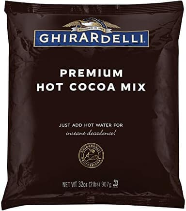 Ghirardelli Chocolate Premium Indulgence Hot Cocoa Mix, 32 Ounce Package - Image 1