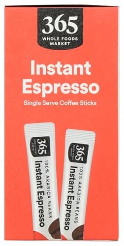 365 by Whole Foods Market, Instant Espresso, Dark Roast, 25 Single Serve Coffee Sticks, 2.65 Ounces - Image 5