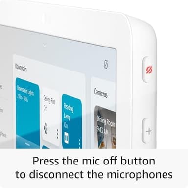 Like-New Amazon Echo Hub | 8” smart home control panel with Alexa | Compatible with thousands of devices - Image 6