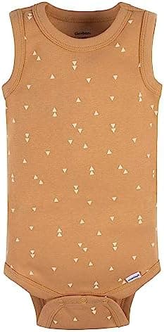 Gerber Baby Boys Multi-Pack Sleeveless Onesies Bodysuit - Image 6