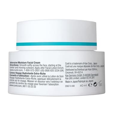 Curel Japanese Skin Care Intensive Face Moisturizer Cream, Hydrating Face Lotion for Dry to Very Dry Sensitive Skin, Anti-Aging, Fragrance-Free, Anti-Wrinkle Japanese Skin Care, 1.4 Oz - Image 11