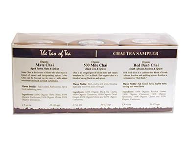The Tao of Tea Sampler, Box, chai, 3 Count - Image 2