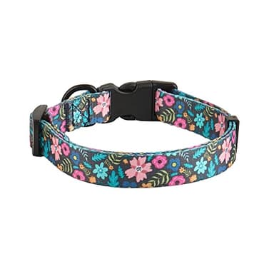 Dog Collar Adjustable Flower Dog Collars with Quick Release Safety Buckle Soft Comfortable Cute Pet Collar for Small Medium Large Dogs - Image 7